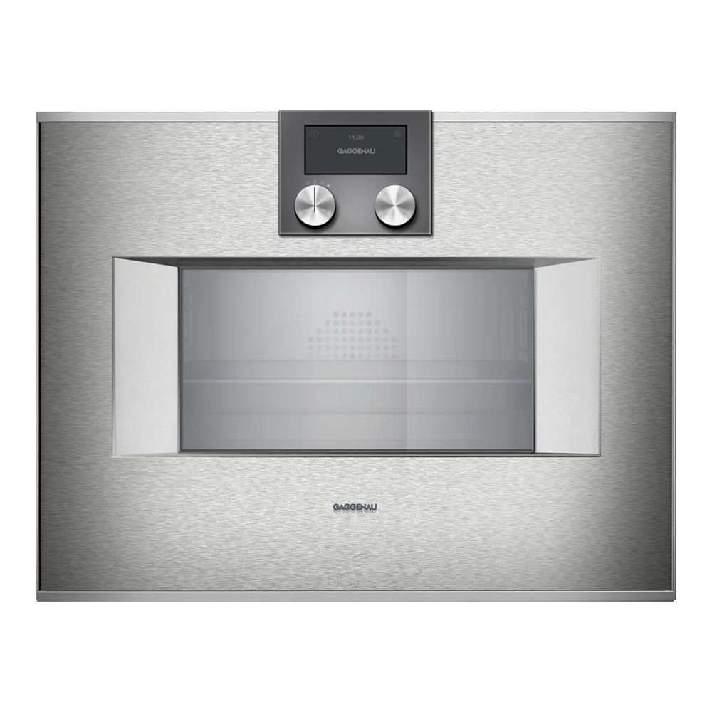 Gaggenau BS471112 400 Serisi Buharlı Fırın Sol Menteşe - Çelik- 60x45cm