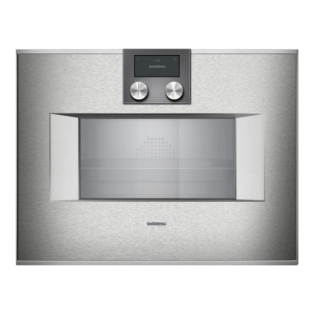 Gaggenau BS470112 400 Serisi Buharlı Fırın Sağ Menteşe - Çelik- 60x45cm