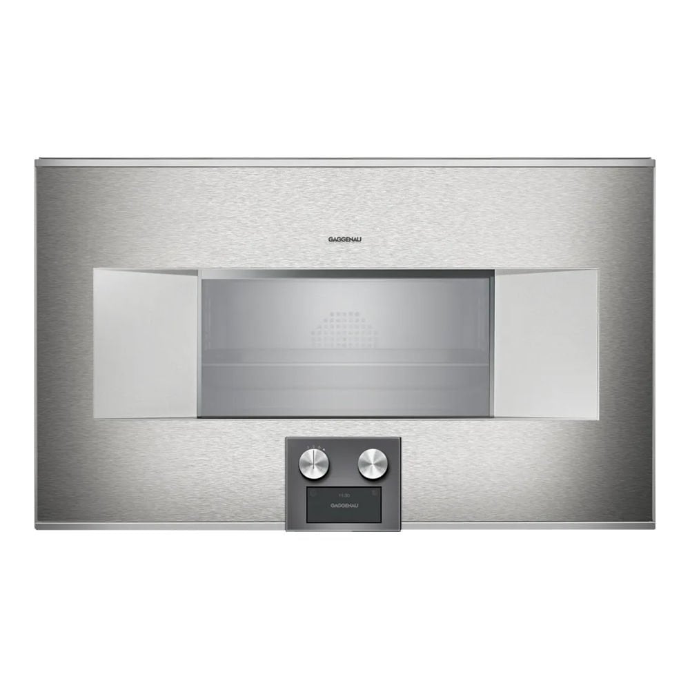 Gaggenau BS484112 400 Serisi Buharlı Fırın Sağ Menteşe - Çelik - 76x45cm