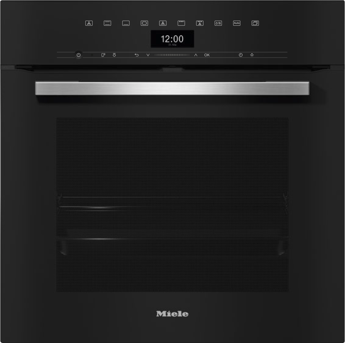 Miele H 7365 BP Ankastre Fırın Obsidian Siyahı