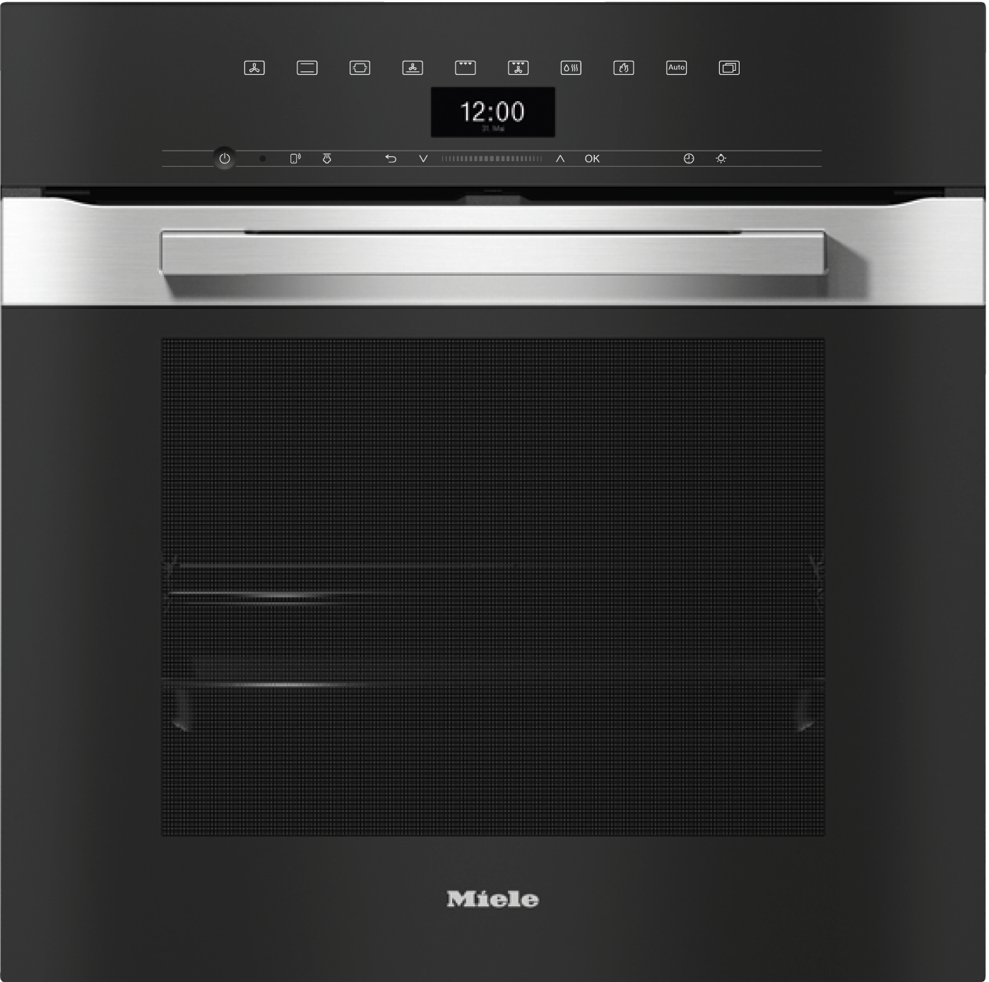 Miele H 7460 BP Ankastre Fırın Paslanmaz Çelik