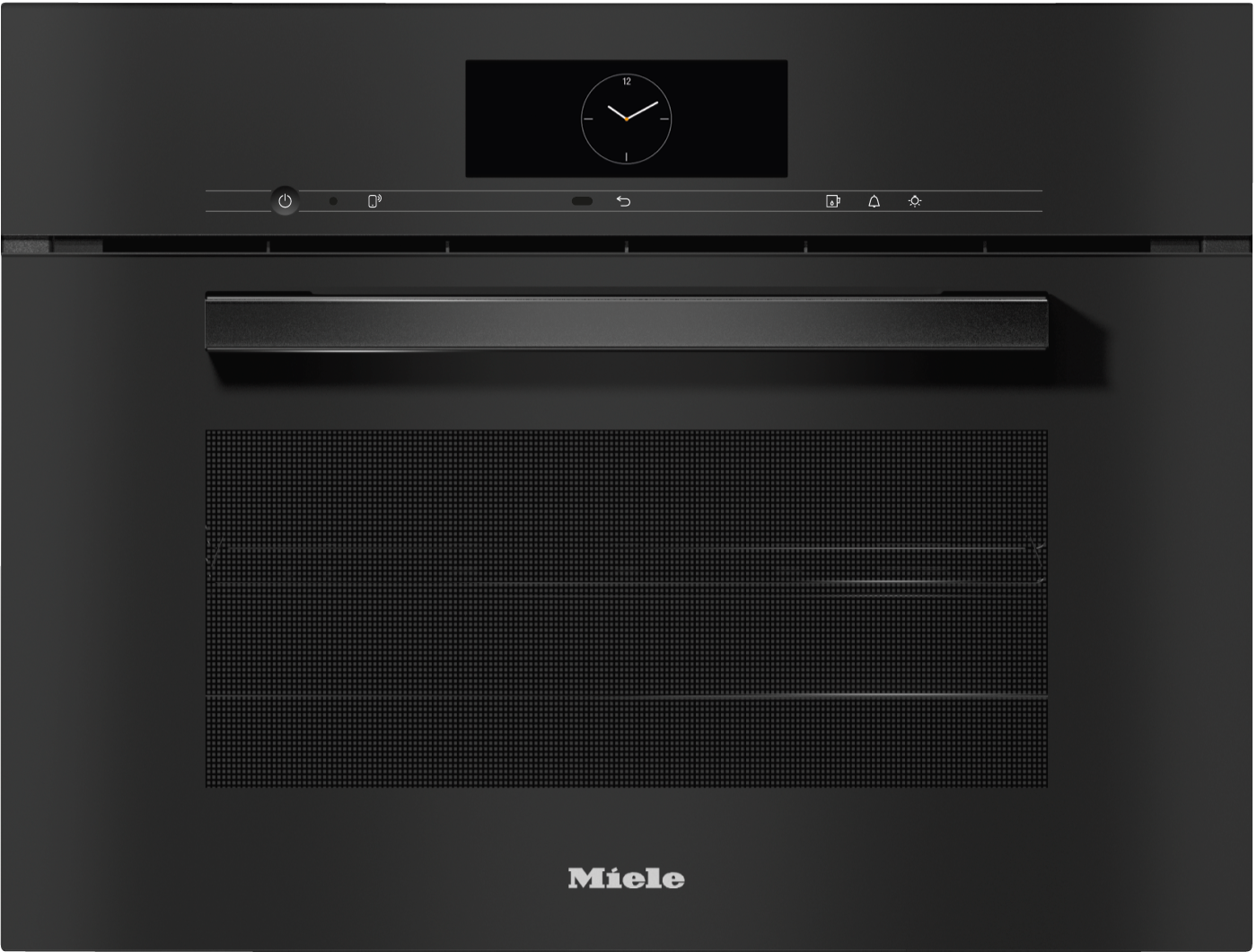 Miele DGC 7840 HC Pro Kompakt Buharlı Fırın Obsidian Siyahı