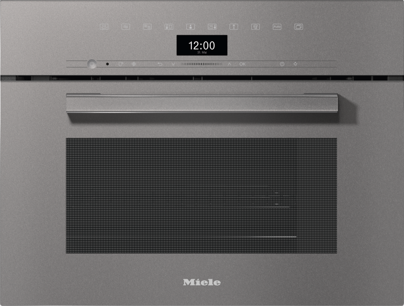 Miele DGM 7440 Buharlı Fırın Grafit Grisi