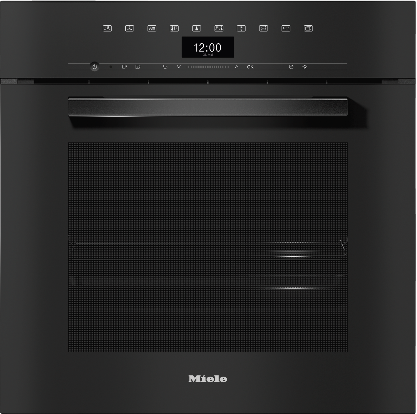 Miele DGC 7460 HC Pro Buharlı Fırın Obsidian Siyahı