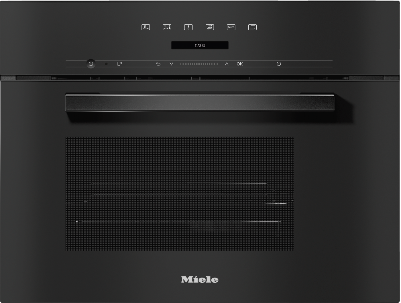 Miele DG 7240 Buharlı Fırın Obsidian Siyahı