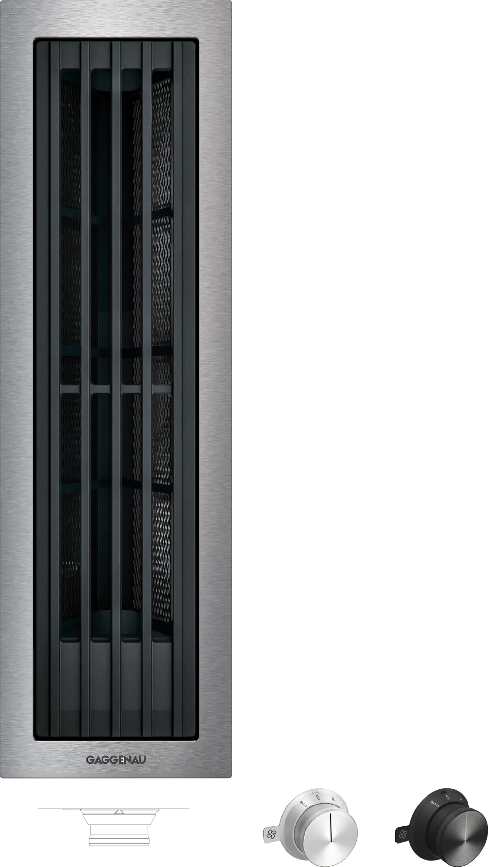 Gaggenau VL414115 400 Serisi Vario Tezgah Havalandırması 15 cm Paslanmaz Çelik