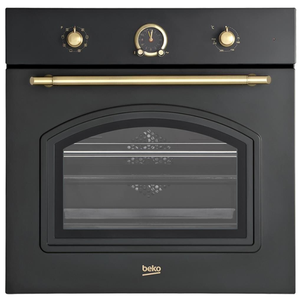 Beko OIM 27200 AN Rustik Ankastre Fırın Antrasit