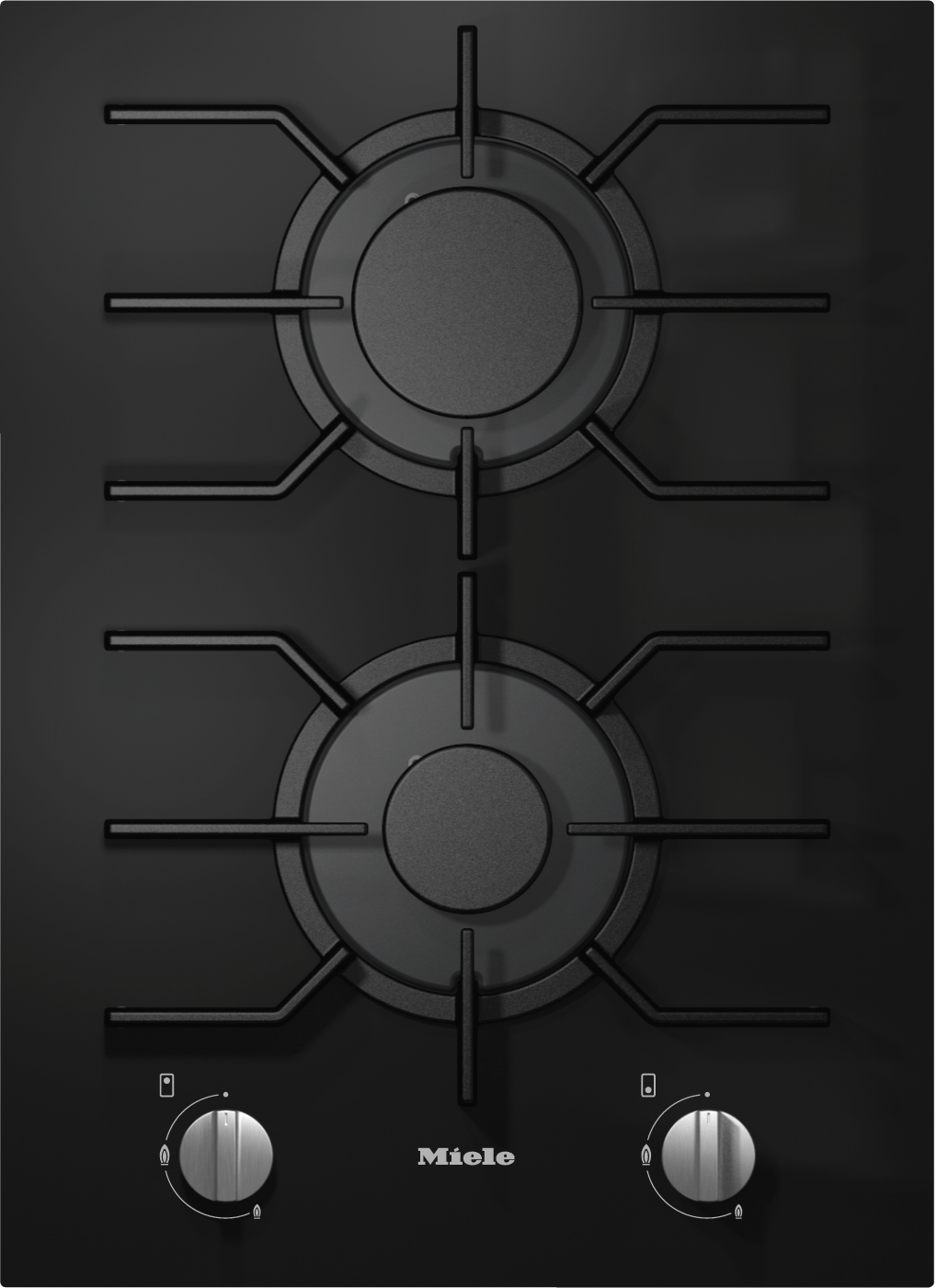 Miele CS 7102-1 FL Ankastre Gazlı Ocak Siyah