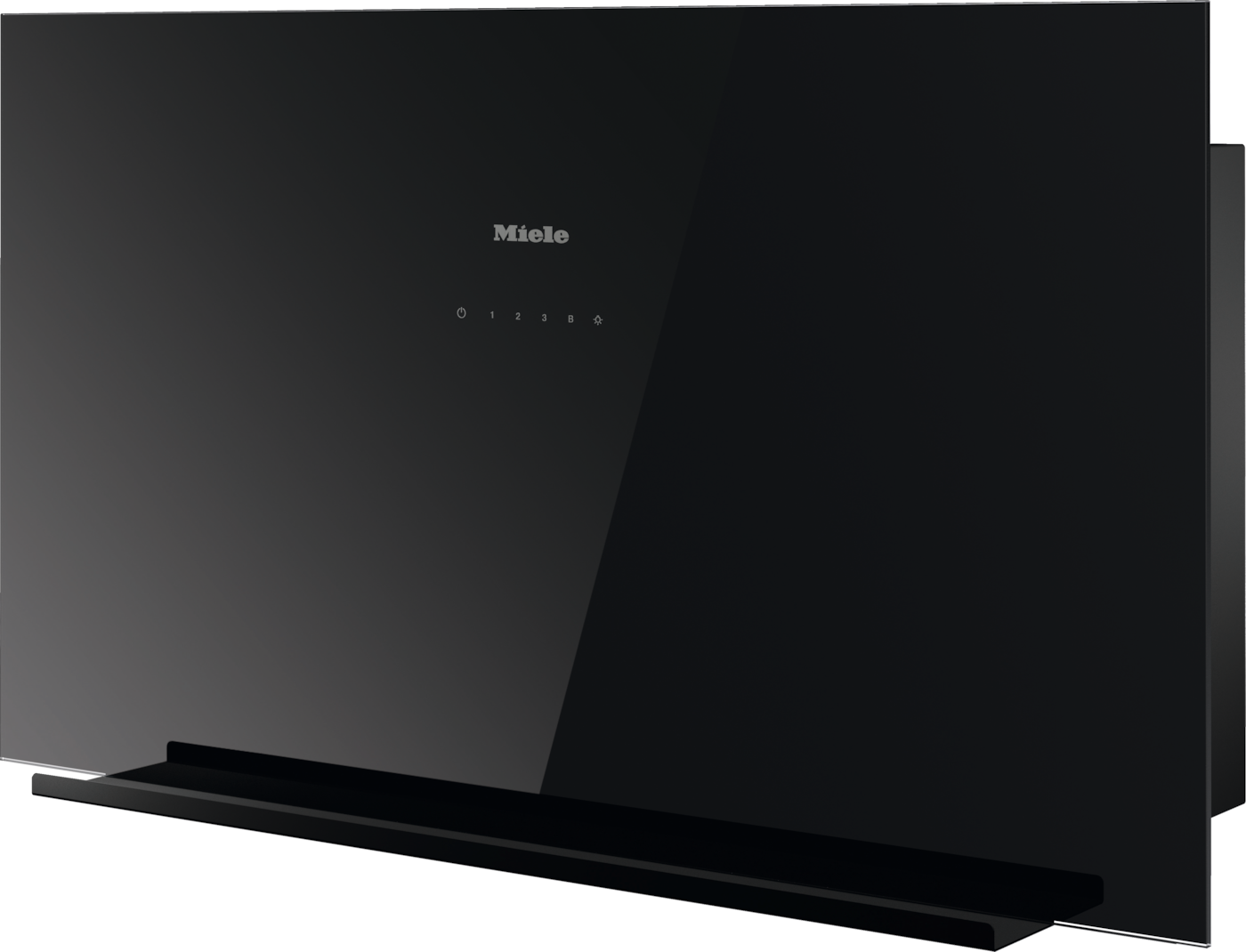 Miele DA 9092 W Screen Obsidian Duvar Tipi Davlumbaz Siyahı