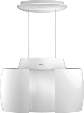 Miele DA 7378 D Aura 4.0 Ambient Ada Tipi Davlumbaz Beyaz