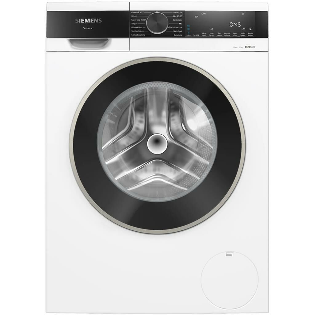 Siemens WG52A2A0TR iQ500 Çamaşır Makinesi 10 kg 1200 dev./dak. Beyaz