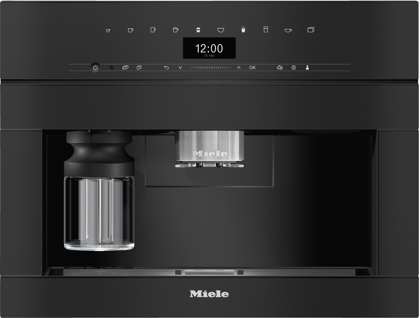 Miele CVA 7440 Ankastre Kahve Makinesi Obsidian Siyahı