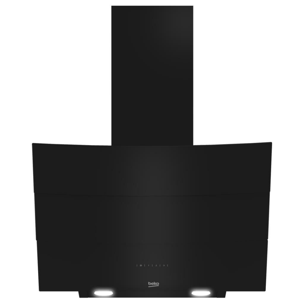 Beko ADE 62540 S Ankastre Duvar Tipi Eğimli Davlumbaz Siyah/Cam