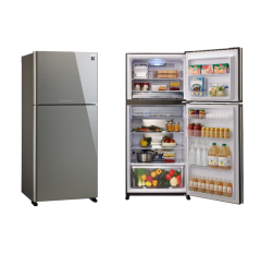 Sharp SJ-XG690G-SL Çelik Cam Yüzeyli Buzdolabı