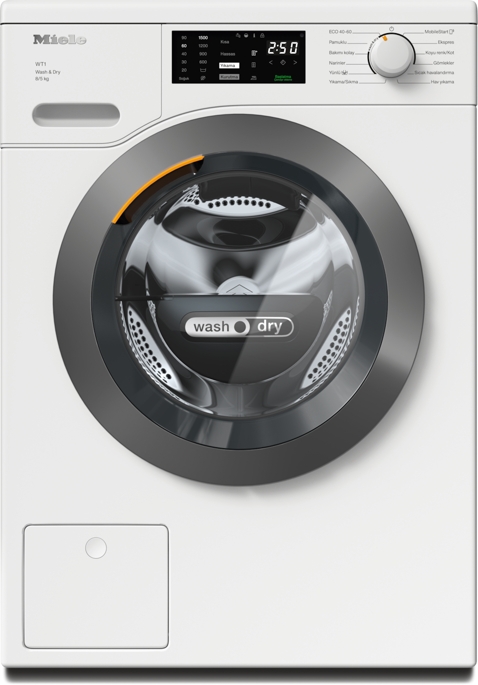 Miele WTD160 WCS 8/5 kg WT1 Çamaşır Kurutma Makinesi