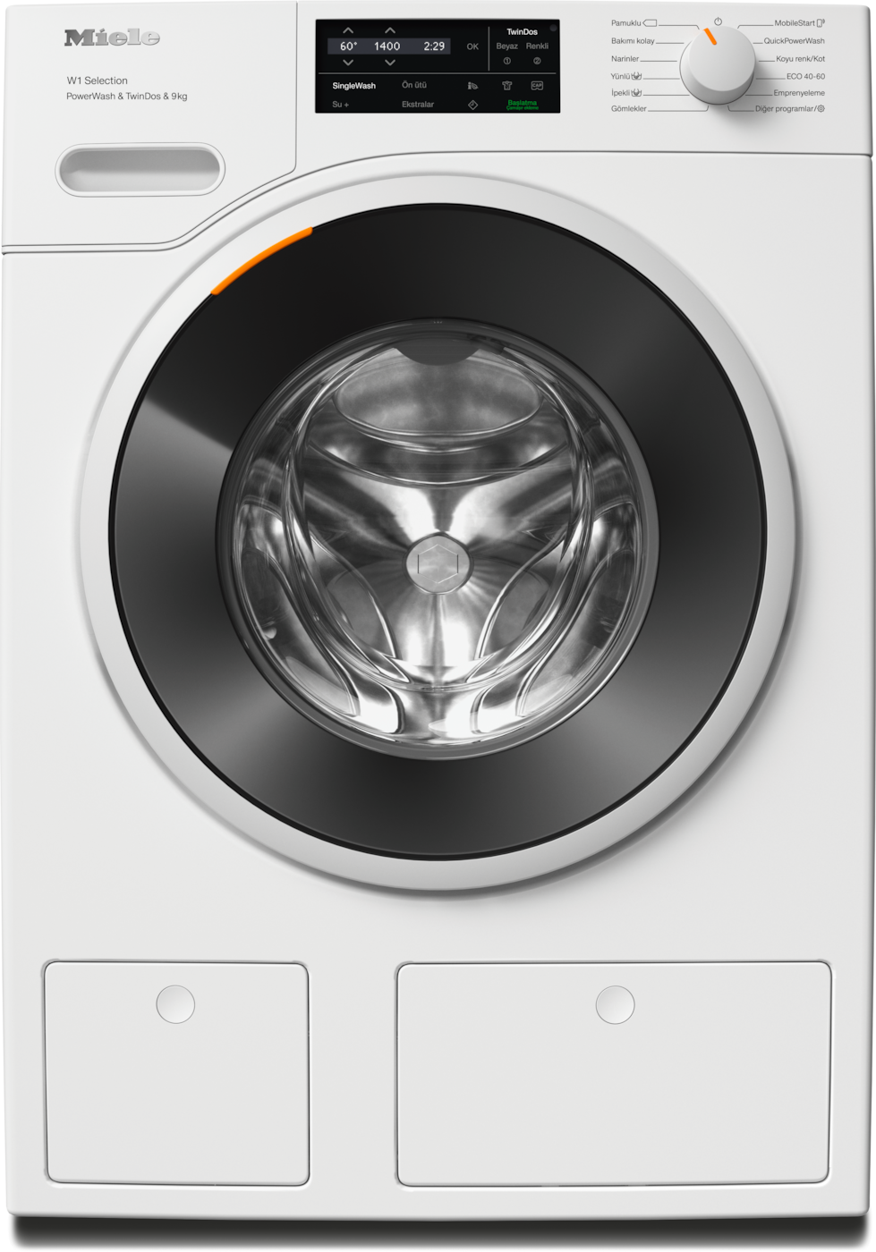 Miele WSI863 WCS PWash&TDos&9kg Önden Doldurmalı W1 Çamaşır Makinesi