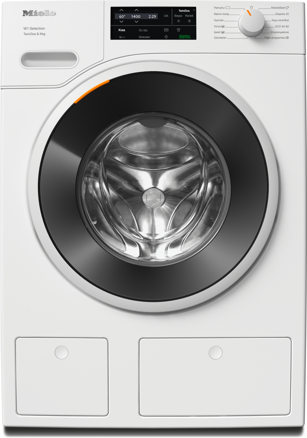 Miele WSG663 WCS TDos&9kg Önden Doldurmalı W1 Çamaşır Makinesi
