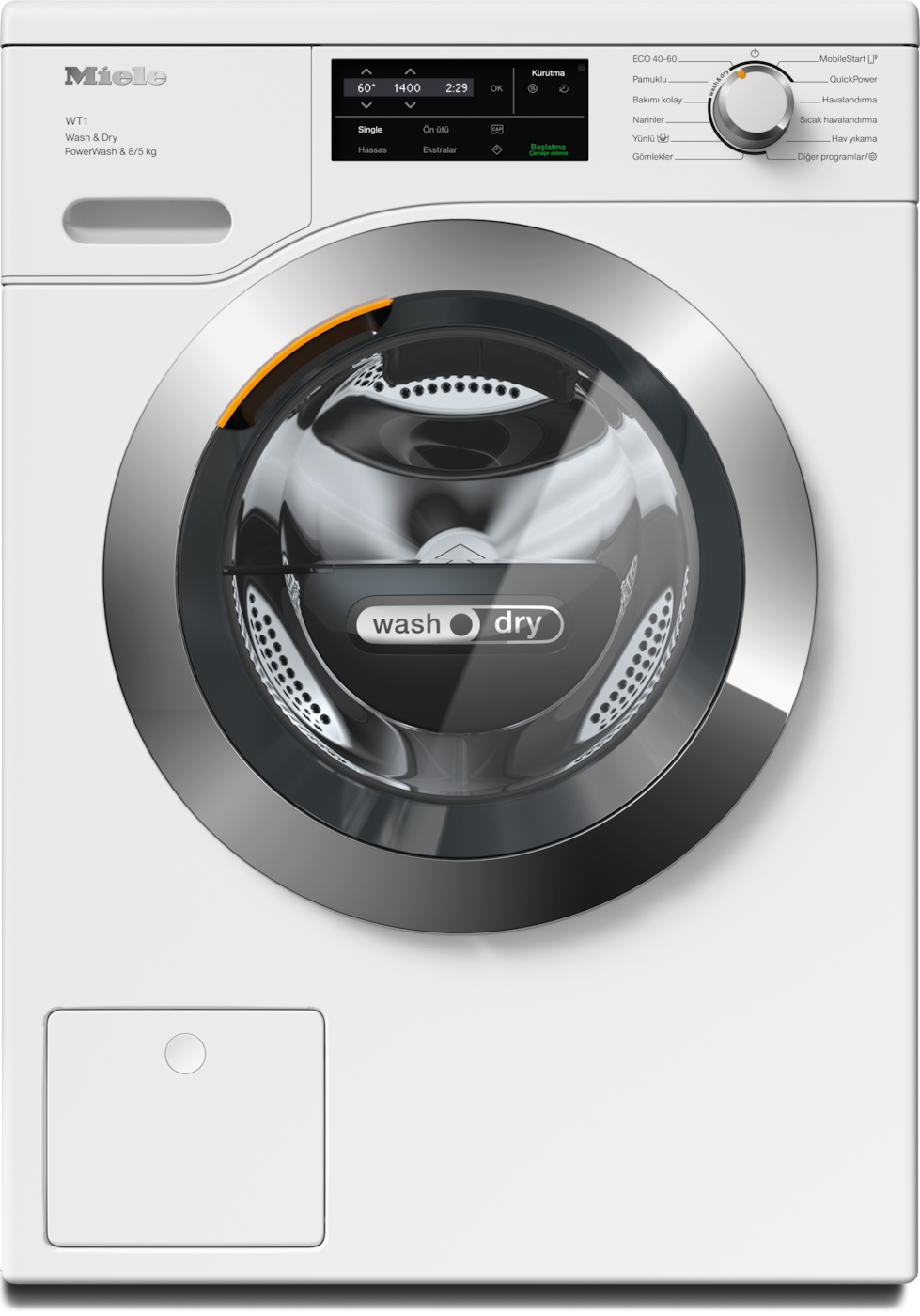 Miele WTI360 WPM PWash 8/5kg WT1 Çamaşır Kurutma Makinesi