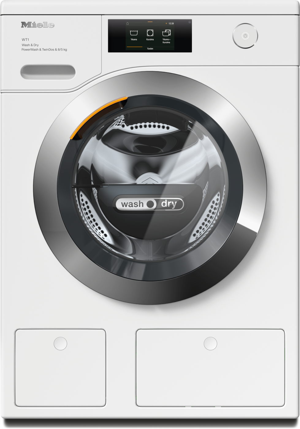 Miele WTR860WPM PWash&TDos 8/5kg WT1 Çamaşır Kurutma Makinesi