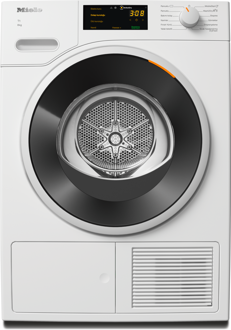 Miele TWD260WP 8kg T1 Isı Pompalı Kurutma Makinesi