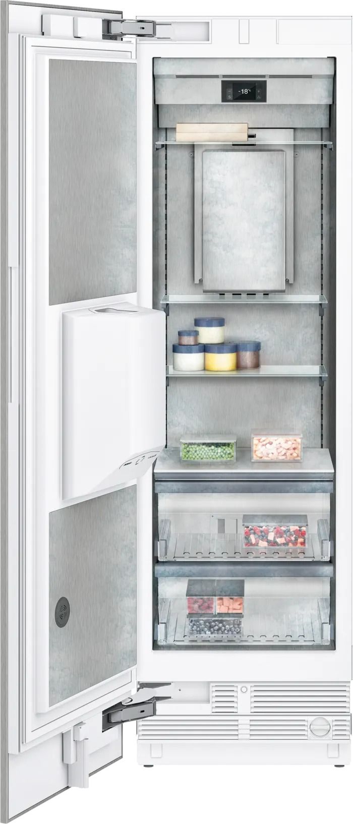 Gaggenau RF463307 400 serisi Vario Derin Dondurucu SoftClosing Düz Menteşe