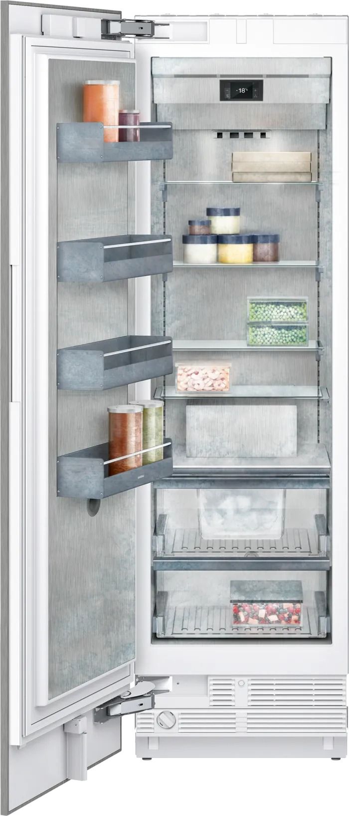 Gaggenau RF461305 400 serisi Vario Derin Dondurucu SoftClosing Düz Menteşe