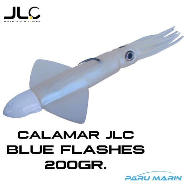 Jigging A La Carta Calamar JLC 200 GR. Blue Flashes Silikon Yem