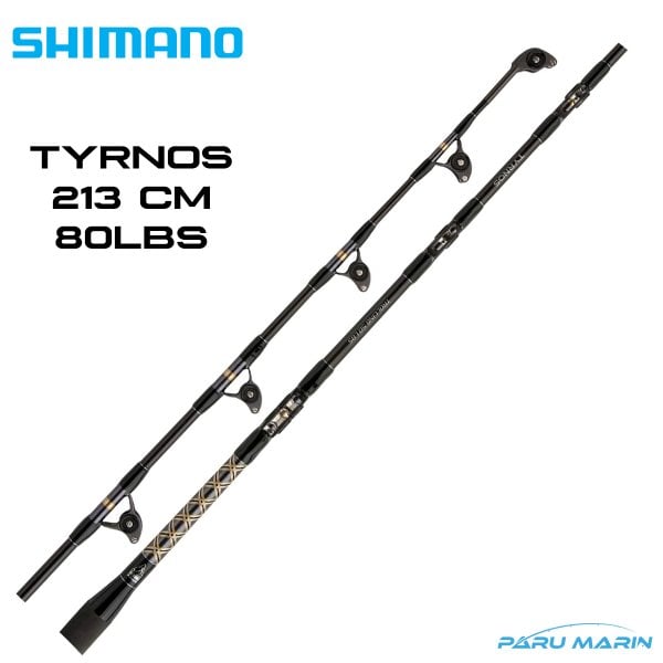 Shimano TYRNOS Trolling 213cm  80Lbs Big Game Kamış