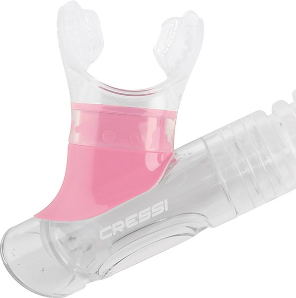 Cressi Minidry Kuru Şnorkel 7-15 Yaş Pembe