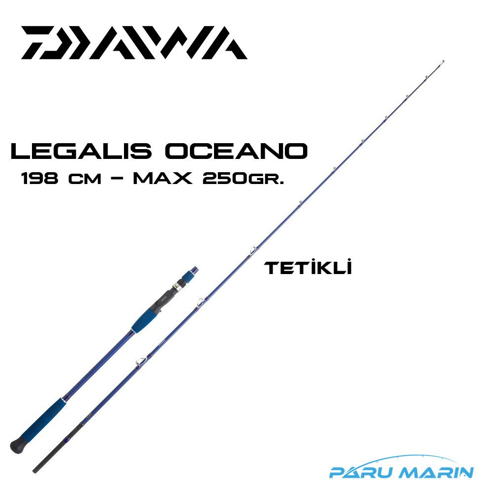Daiwa Legalis Oceano 198cm MAX 250gr. Tetikli Olta Kamışı (LEGOJG662XHBAF)