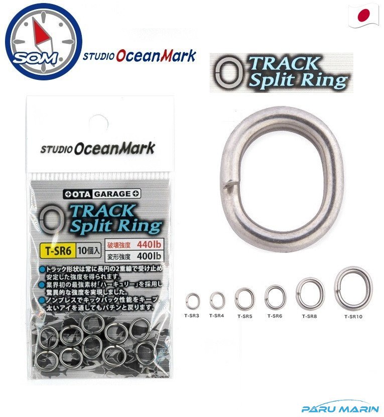 SOM OGM Track Split Ring Halka  T-SR 6	200 Kg. 440 Lb.