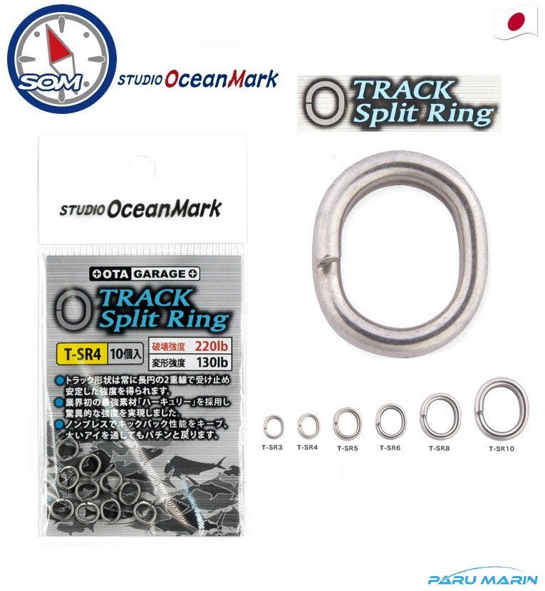 SOM OGM Track Split Ring Halka  T-SR 4	100 Kg. 220 Lb.