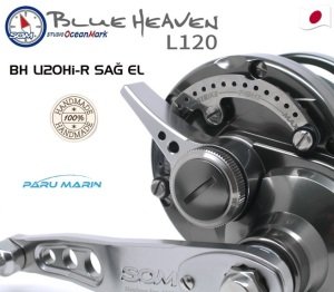 Studio Ocean Mark Blue Heaven L120Hi-R (Sağ El) Jig Çıkrık Olta Makinesi