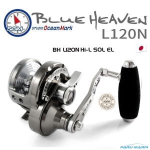 Studio Ocean Mark Blue Heaven L120N Hi-L-D (16) (Sol El) Jig Çıkrık Olta Makinesi