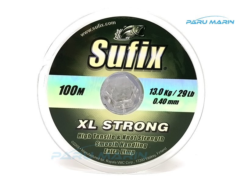 SUFIX XL Strong Mono Misina 0.40mm 13kg. 100mt.