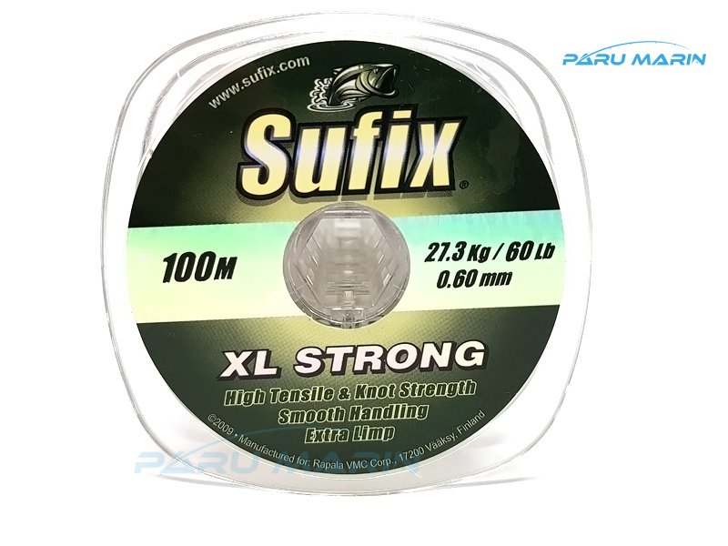 SUFIX XL Strong Mono Misina 0.60mm 27.3kg. 100mt.