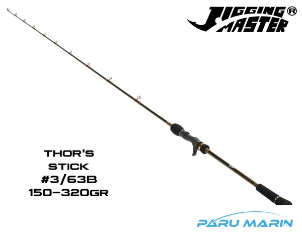 Jigging Master Thor's Stick #3/63B 191cm 150-320gr. Tetikli Jig Kamış
