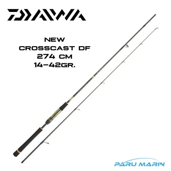 Daiwa Crosscast DF 274cm 14-42gr. Spin Kamış (CRS902HFSDF)
