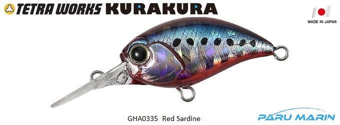 Tetra Works Kurakura GHA0335 / Red Sardine