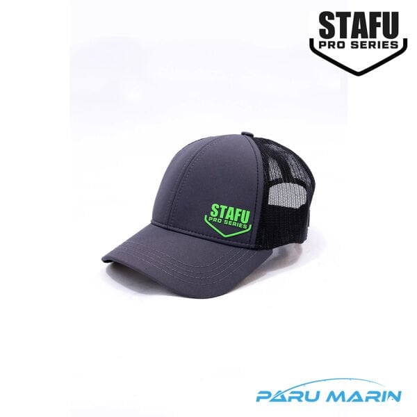 Stafu Pro - North Cap - Charcoal Şapka Neon Green