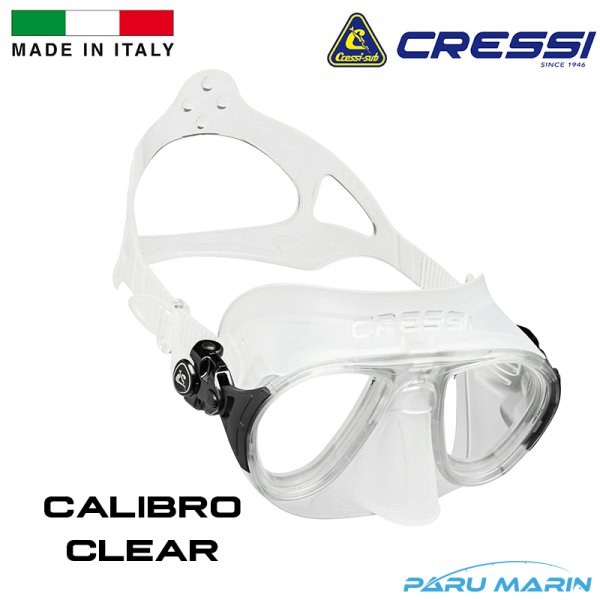 Cressi Calibro HD Clear Dalış ve Yüzme Maskesi