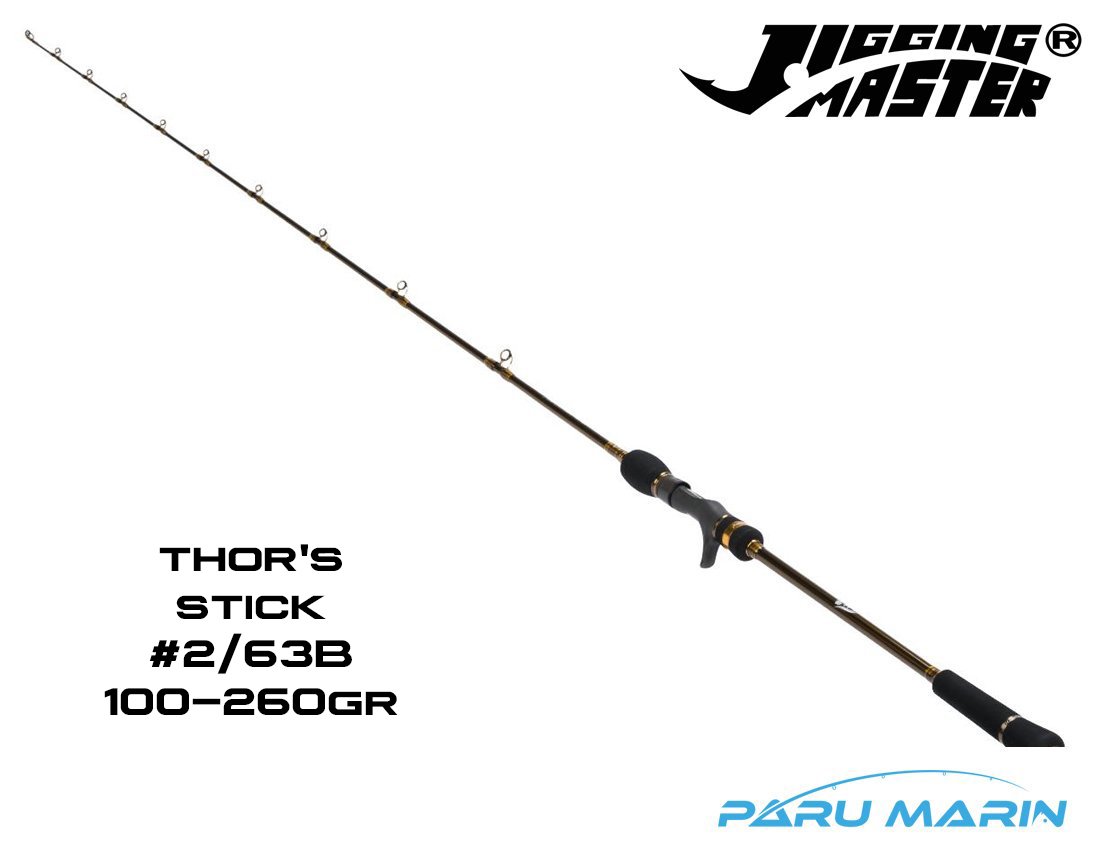 Jigging Master Thor's Stick #2/63B 191cm 100-260gr. Tetikli Jig Kamış