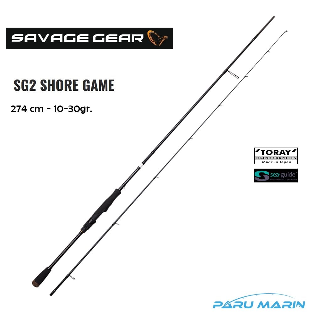 Savage Gear SG2 Shore Game 274cm 10-30gr. Spin Kamış