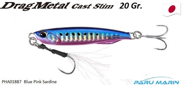 Duo Drag Metal Cast Slim Jig 20gr. PHA0187 / Blue Pink Sardine