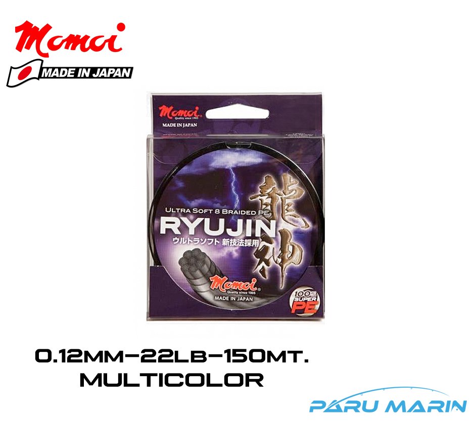 Momoi Ryujin 0.12mm 150mt. Multicolor İp Misina