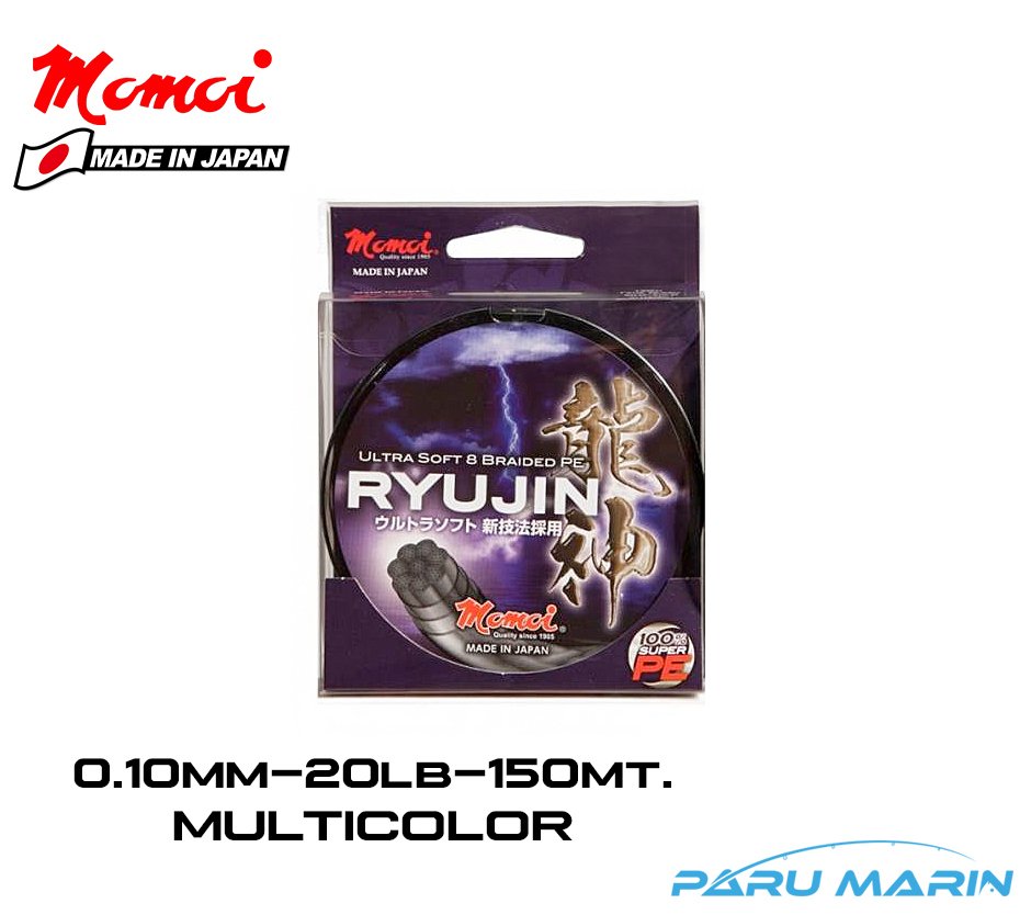 Momoi Ryujin 0.10mm 150mt. Multicolor İp Misina
