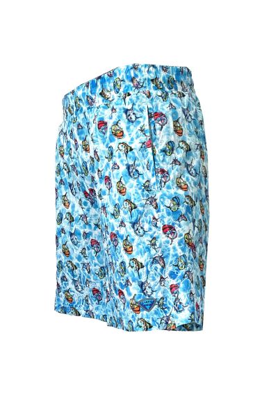 Stafu Pro Salty Dog V2 Swim Short Mayo Cartoon