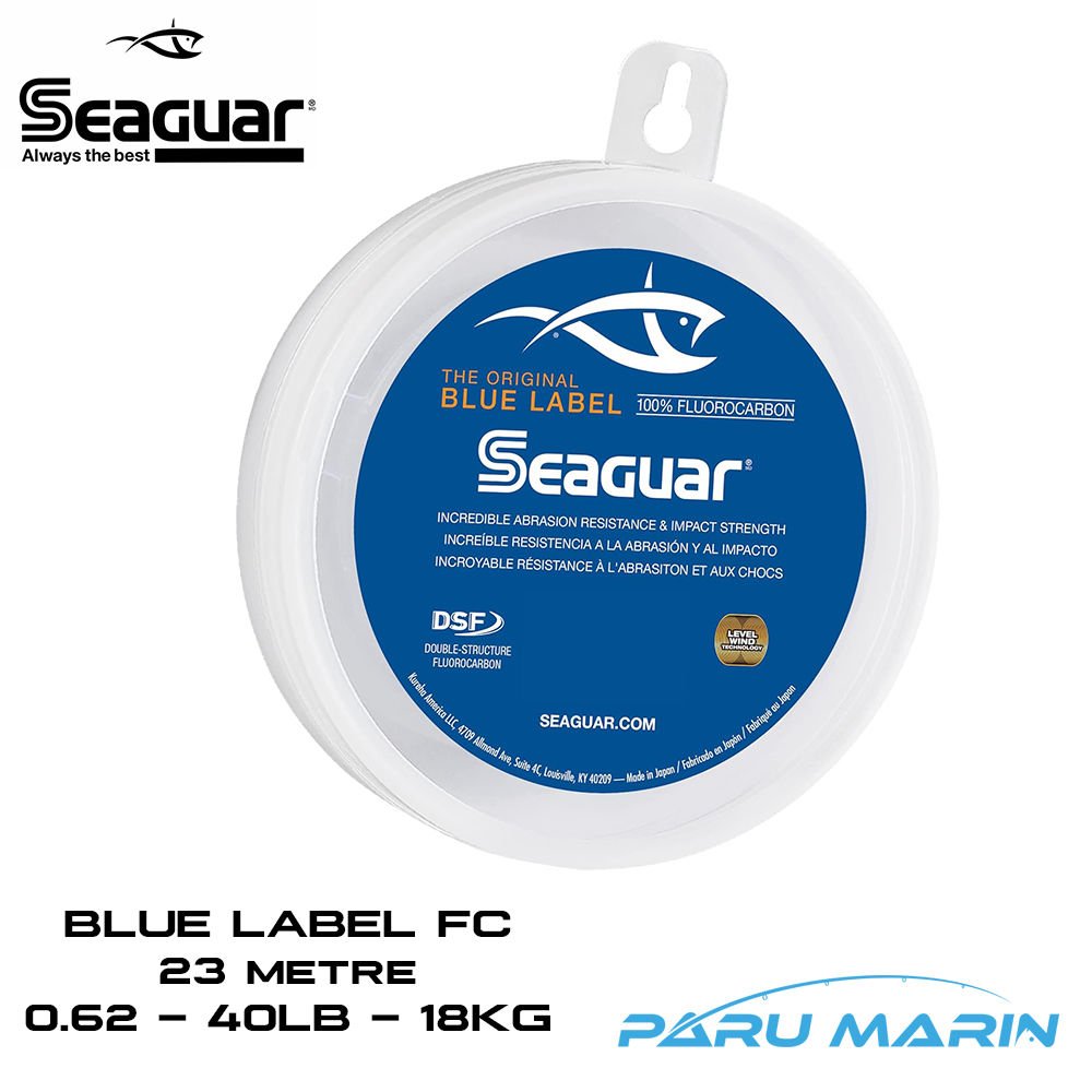 SEAGUAR Blue Label 0.62mm 40lb 18.1kg 23mt.