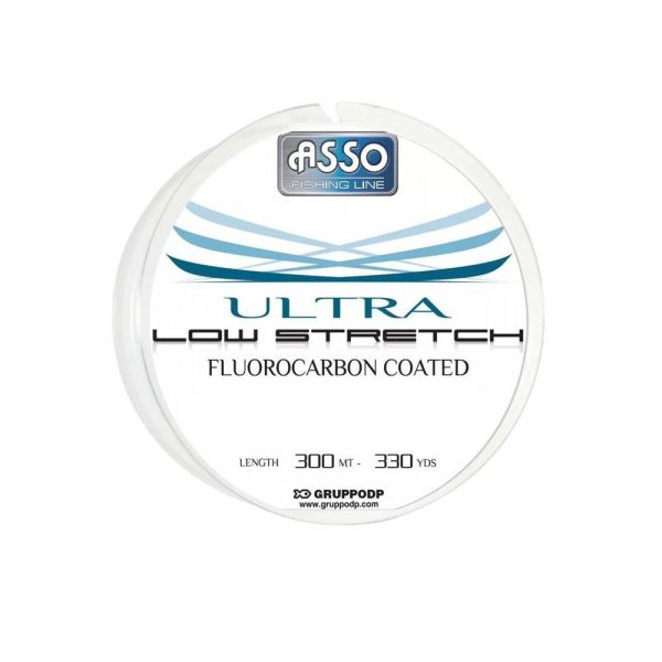 Asso Ultra Low Stretch %100 FC COATED 0.26mm misina 300mt.