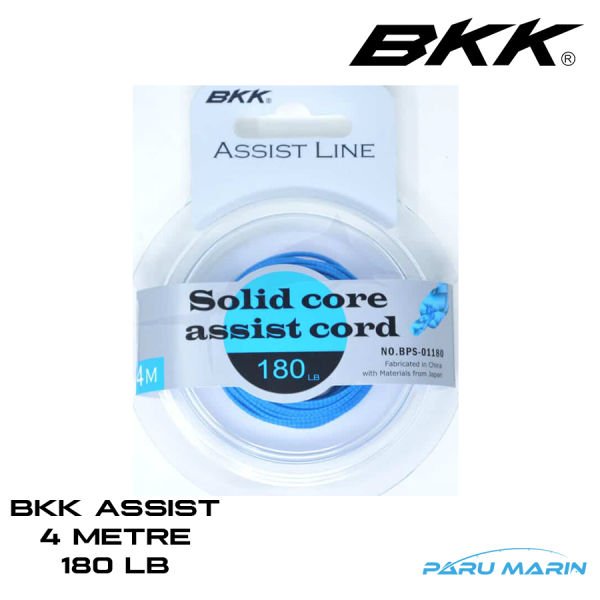 BKK Solid Core Assist Cord 180 lb. 4 metre İp